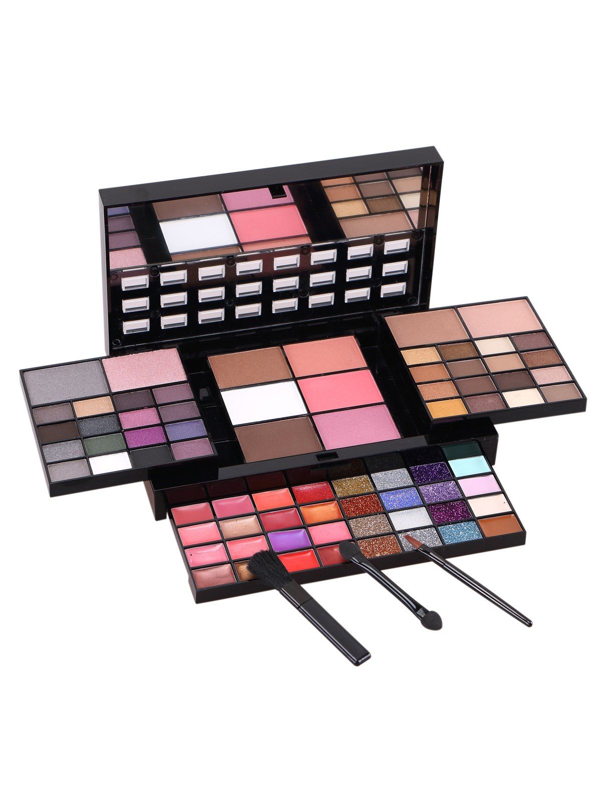 [49% Off] 74 Colours Eyeshadow Lip Gloss Blush Makeup Palette Kit 