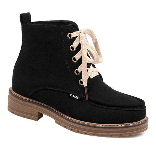 vintage suede ankle boots