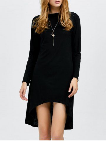 Long Sleeve High Low Dress