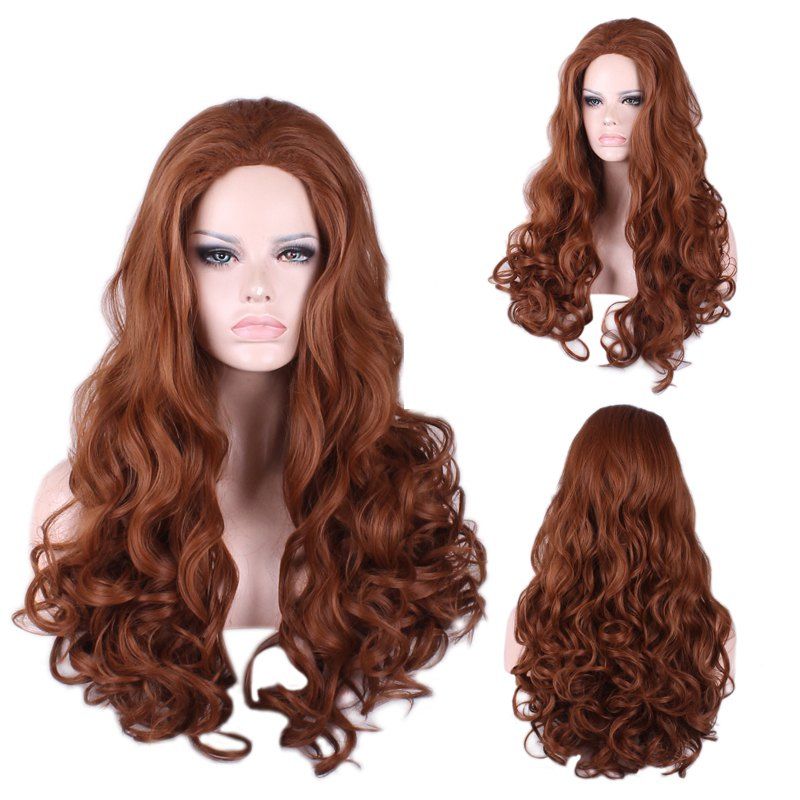 [20 Off] Long Wavy Cosplay Synthetic Wig Rosegal