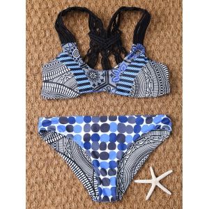 Polka Dot Reversible Bikini Top and Bottoms