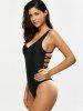 Lacing Up One Piece Swimsuit -  