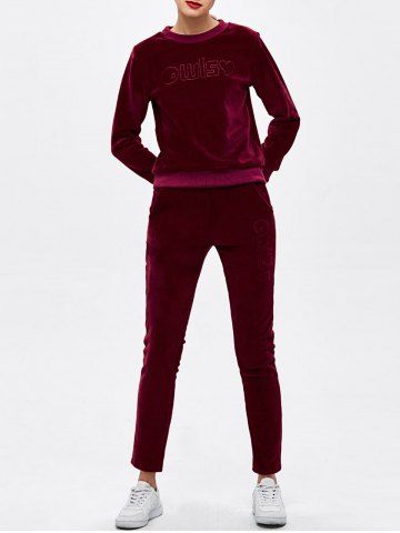 custom embroidered sweat suits