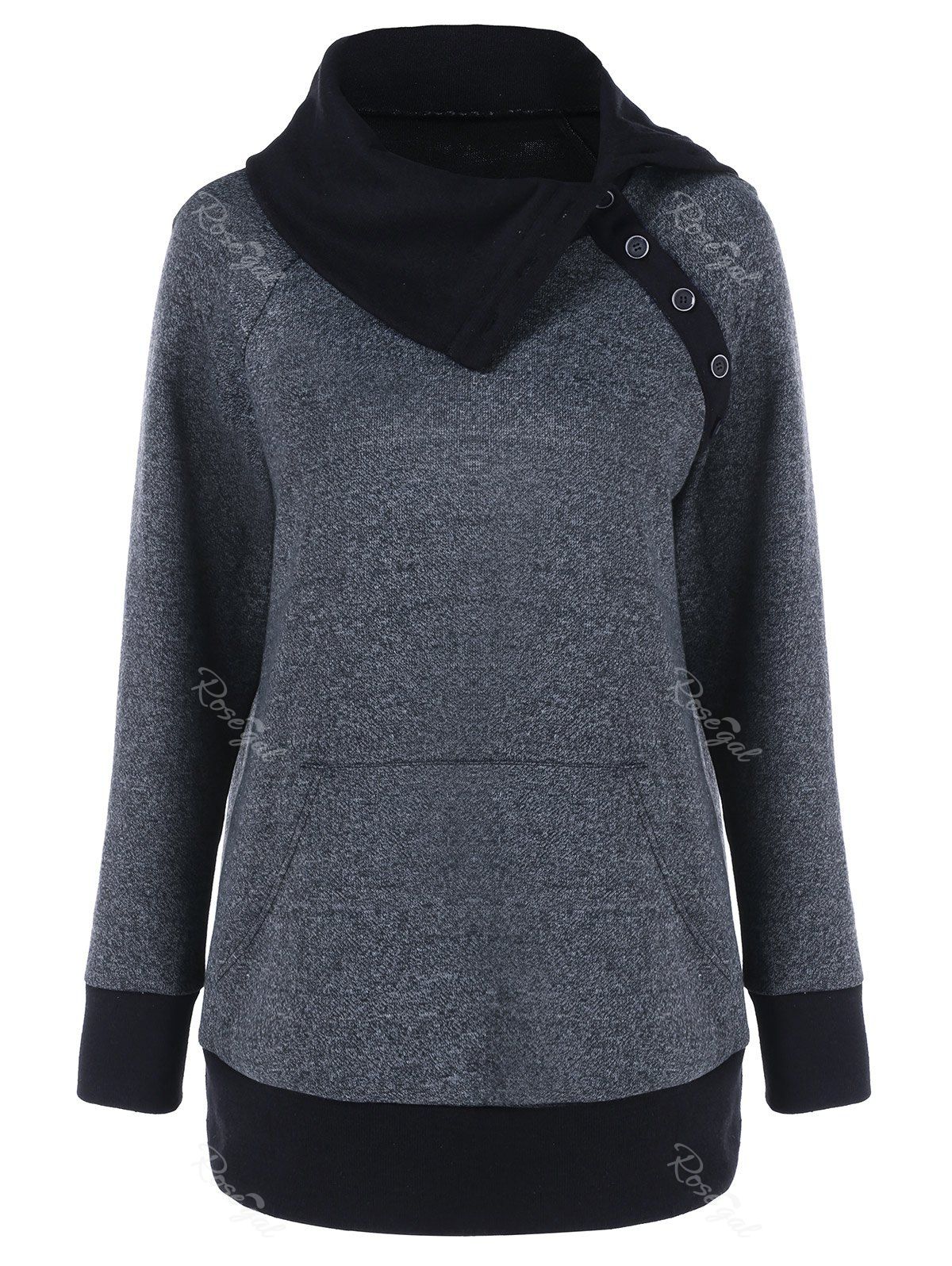kangaroo pocket pullover
