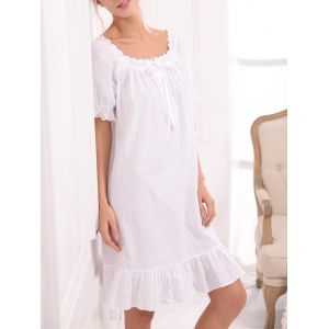 white sleeping gowns for sale