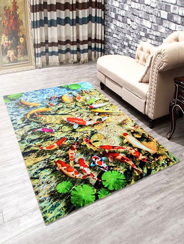 

Brocade Carps Doormat Carpet, Colormix