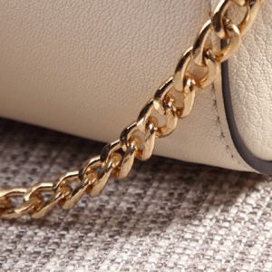 white chain cross body bag