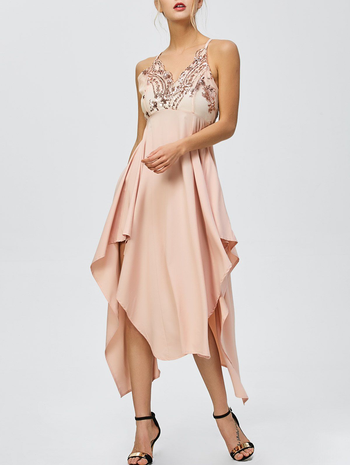 sequin nude