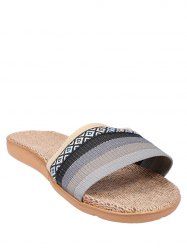 Striped Ombre House Slippers