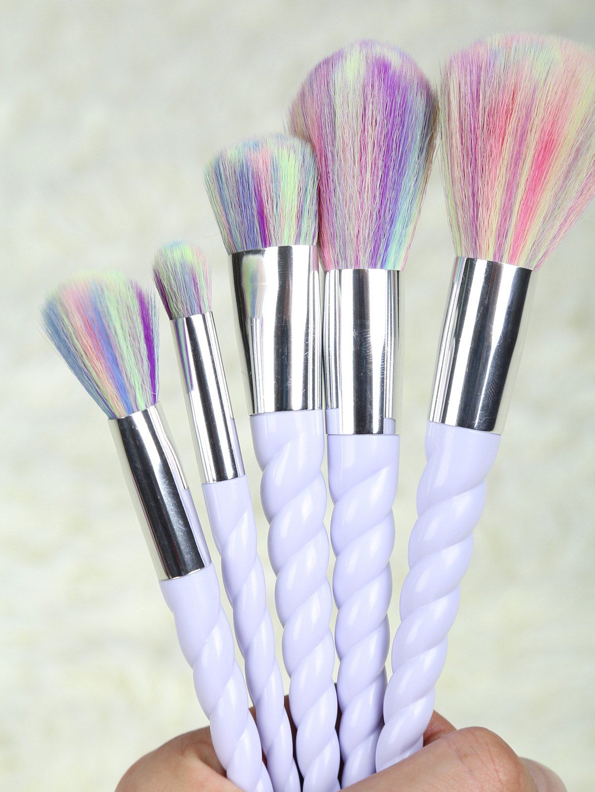 Cheap 5 Pcs Unicorn Makeup Brushes Set  
