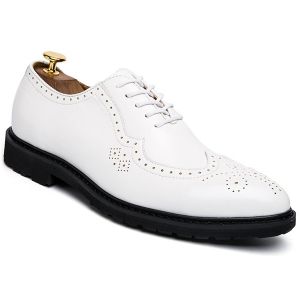 Wingtip Faux Leather Formal Shoes