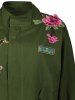 Floral Utility Jacket -  