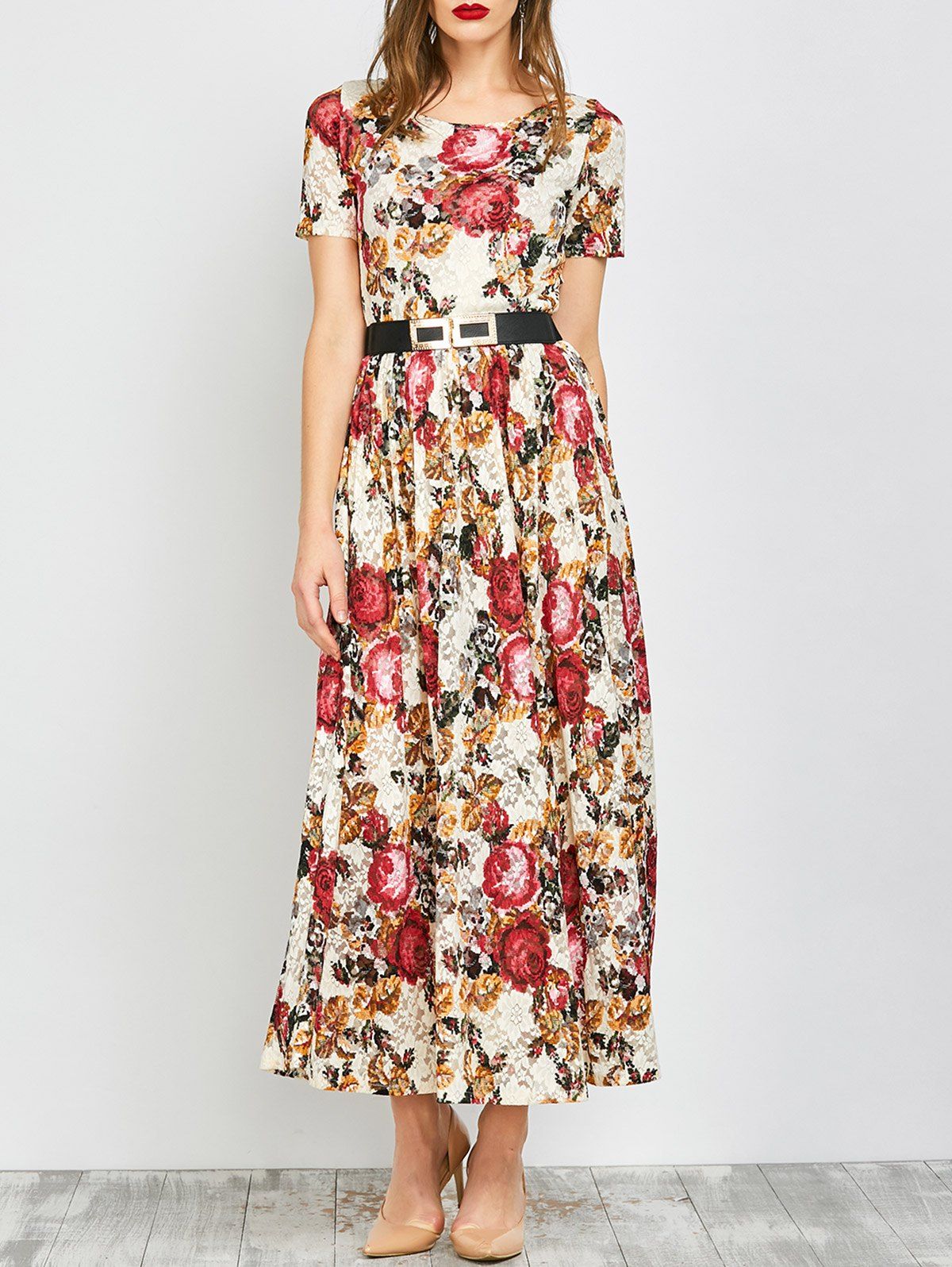 bohemian floral attire