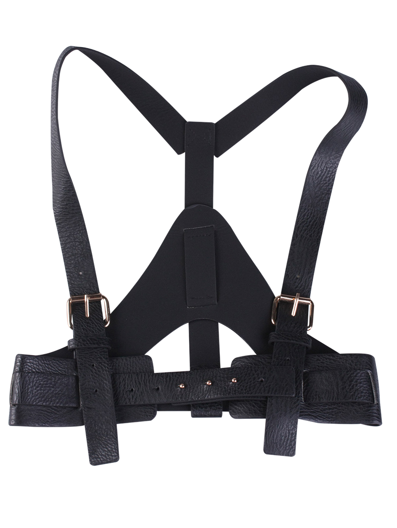 [ 30 OFF ] 2019 Pu Leather Suspender Waist Belt