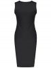 Tight Formal Low Cut Mesh Sequined Bodycon Dress -  