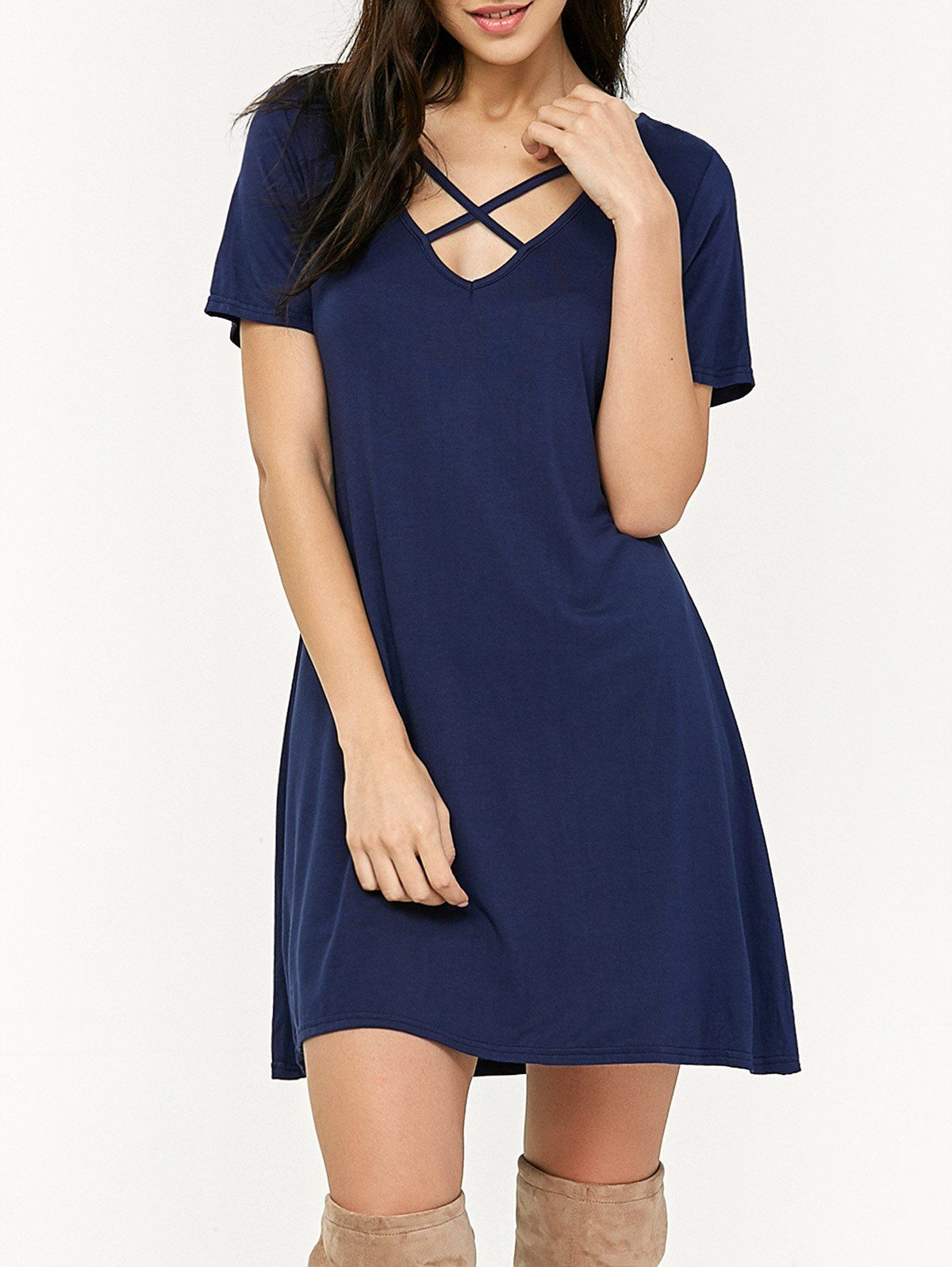 swing shirt dress