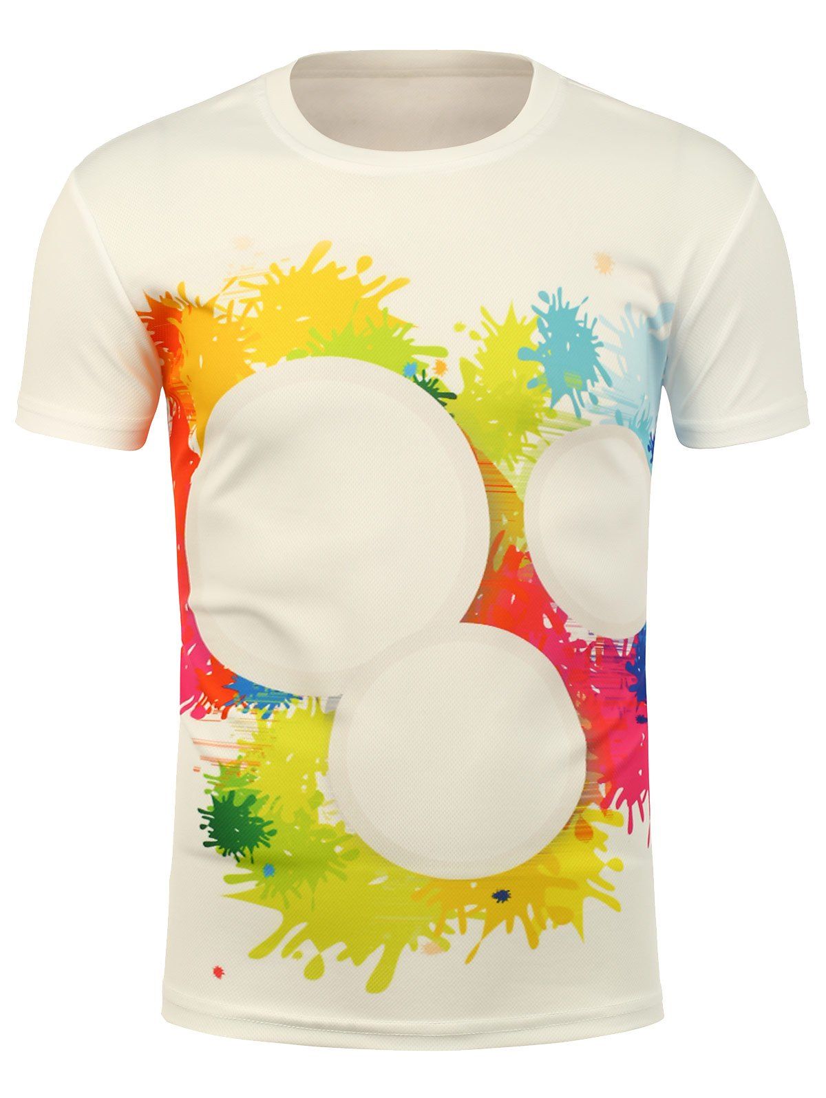 paint splatter t shirt