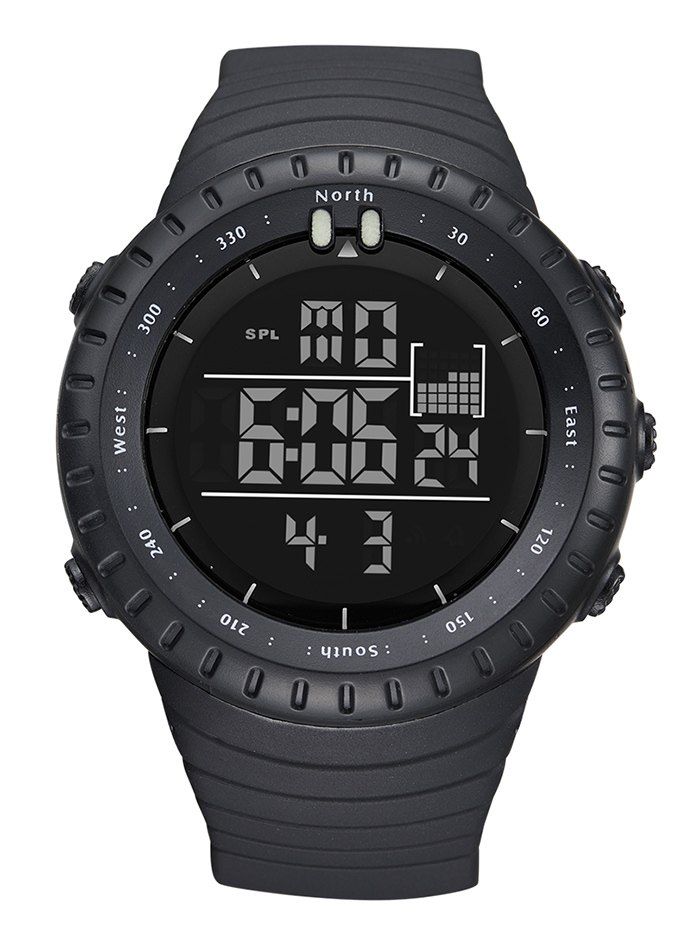 

GIMTO Waterproof Sports Digital Watch, Black