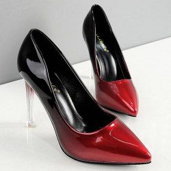 Ombre Pointed Toe Pumps