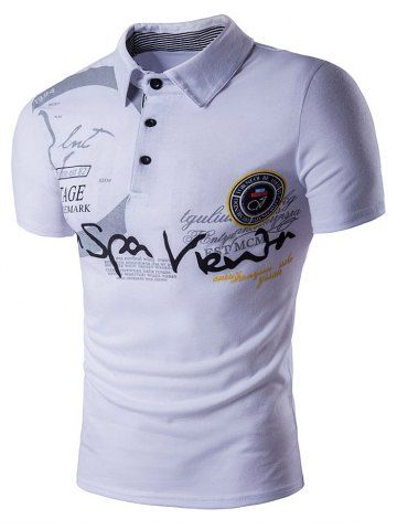camisetas polo estampadas