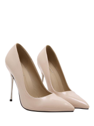 Patent Leather Stiletto Heel Pumps