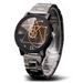 Gear Geometric Steel Band Quartz Watch -  
