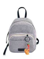 dickies black corduroy mini backpack