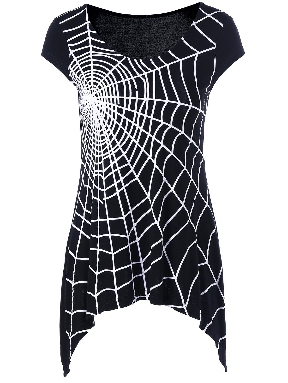 spider web tee shirt