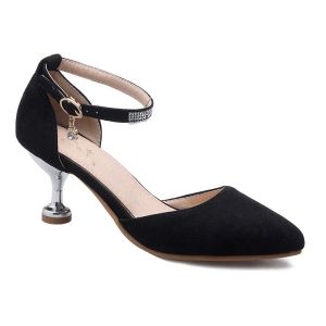 Stiletto Heel Two-Piece Pumps