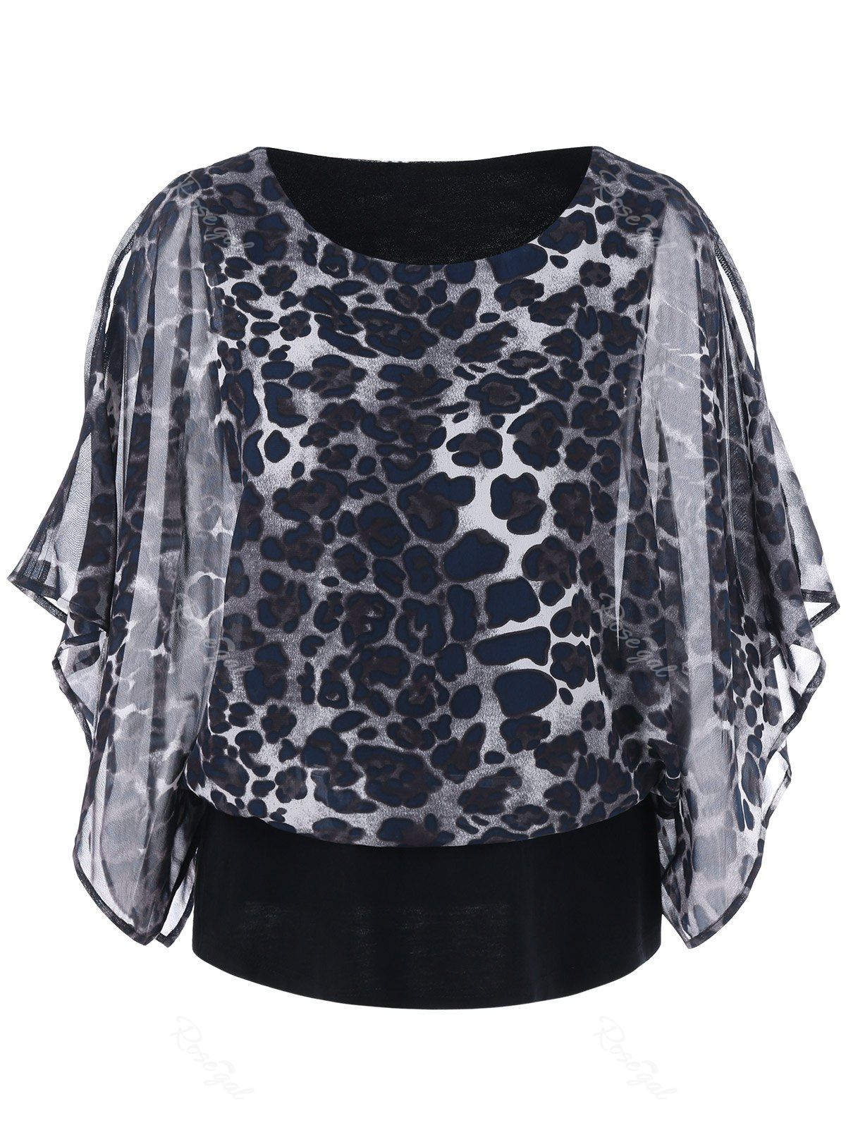 pola batwing blouse