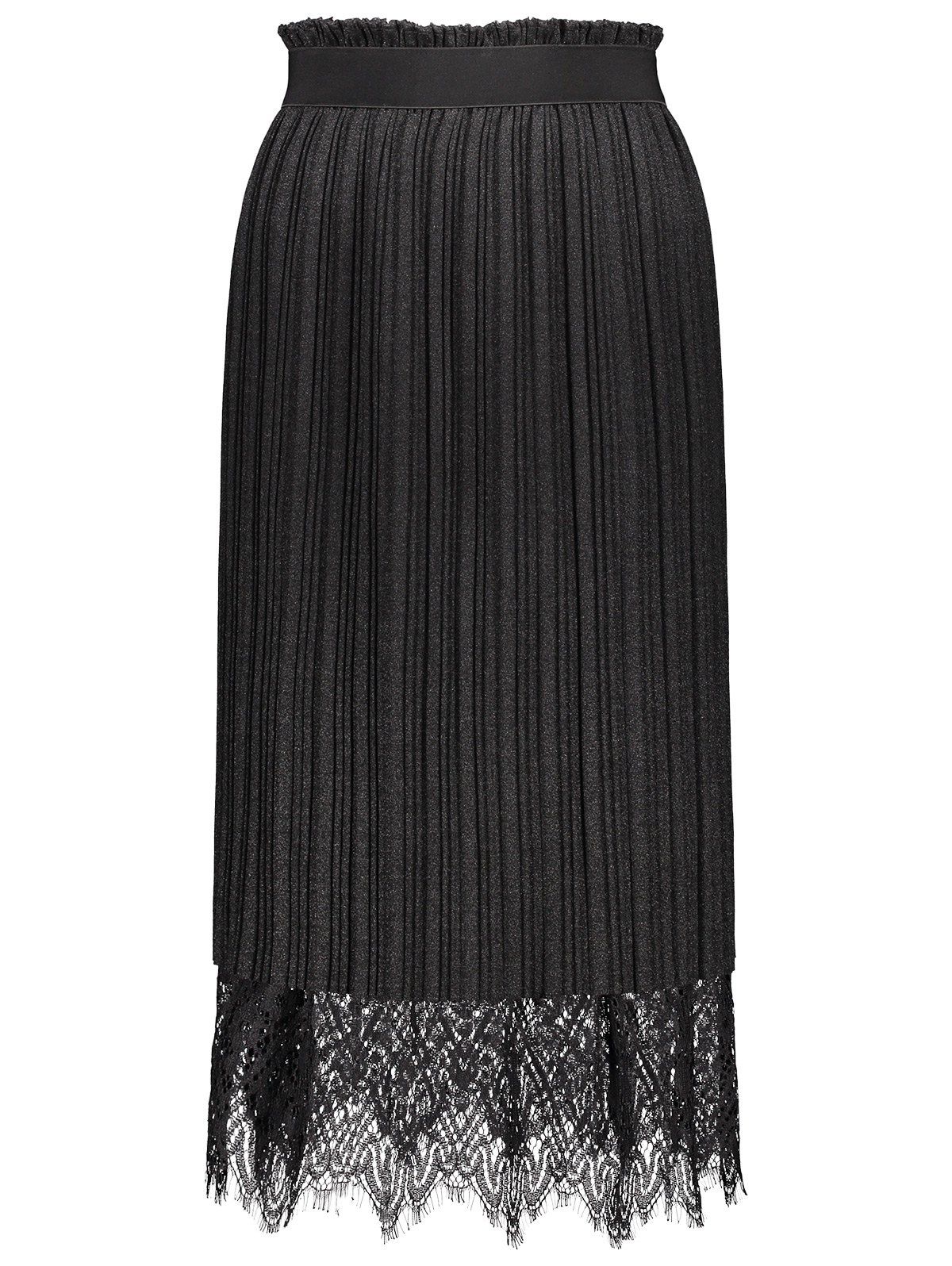 Jupe plissée dentelle Outlet