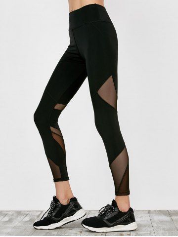 leggings with see through panels