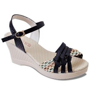 Weaving Wedge Heel Knot Sandals