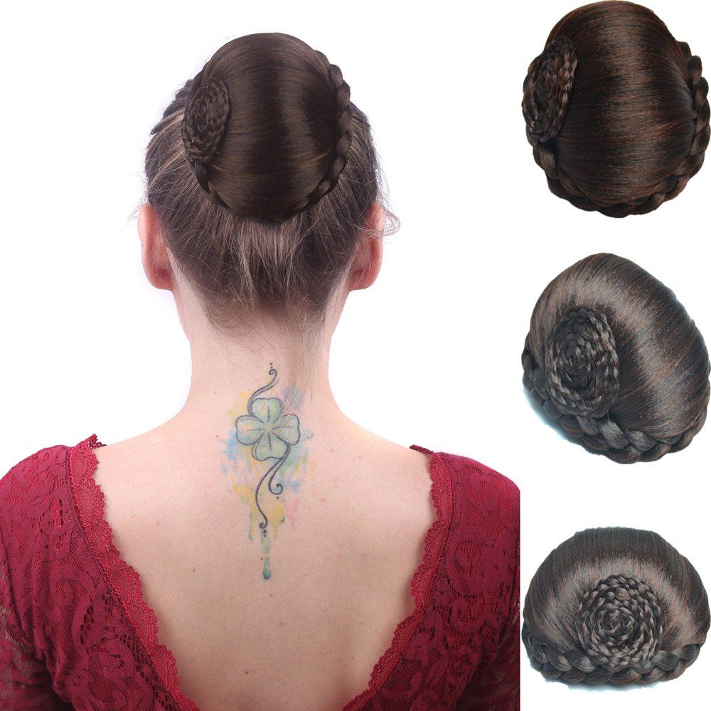 27 Off Boutique High Temperature Fiber Braid Hair Bun Rosegal