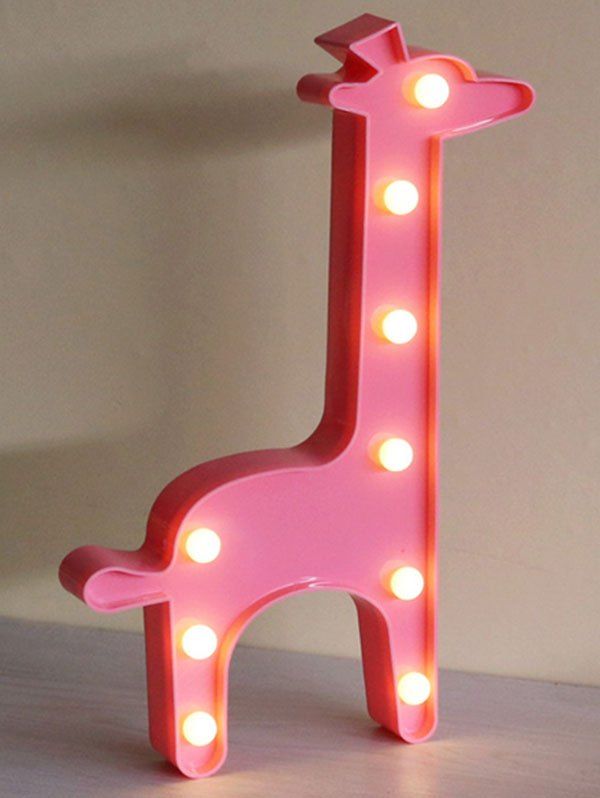 Vacances Nuit De Forme Décoration En Led Pour Lampe Girafe sQdthxrC