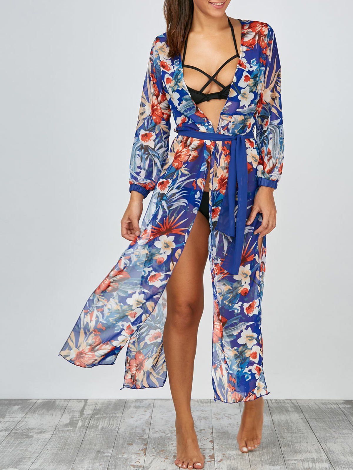 flowy beach cover up