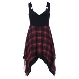 asymmetric sleeveless top