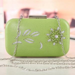 Chains Flower Hollow Out Evening Bag