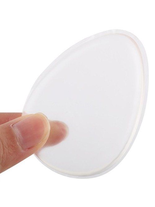 

MAANGE Teardrop Shape Silicone Makeup Blender, Transparent