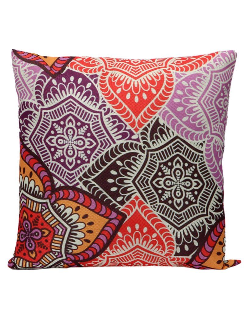 [49 OFF] Ethnic Printed Pillow Case Rosegal