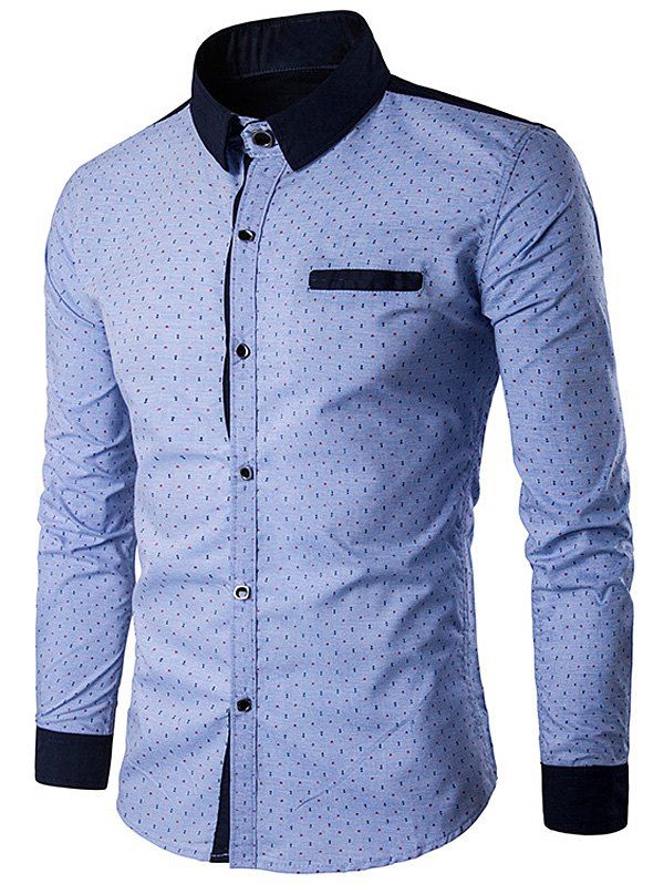 camisas de anclas para hombre