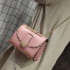 Rivet Chains Scalloped Crossbody Bag -  