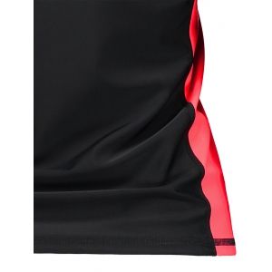 plus block sleeve swim rosegal swimwear