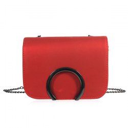 Flap Chains Cross Body Bag