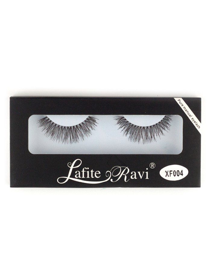

Crisscross Fake Eyelashes with Glue, Black