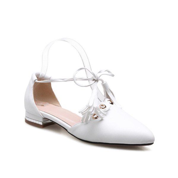 tassel ballerina flats