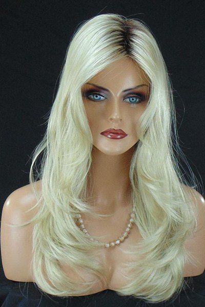 

Charming Synthetic Long Curly Wig For Women, Colormix