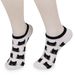 Knitting Cartoon Cats Embellished Ankle Socks -  