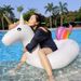Inflatable PVC Unicorn Shape Floating Row -  