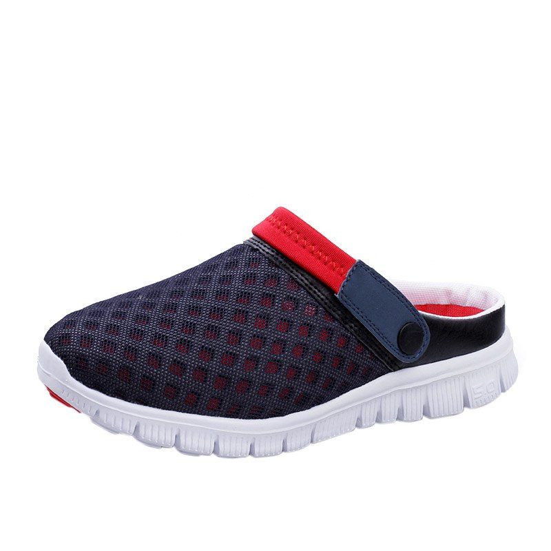 

Dual Use Mesh Breathable Shoes, Purplish blue